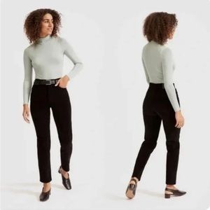 EVERLANE Black Corduroy Pants